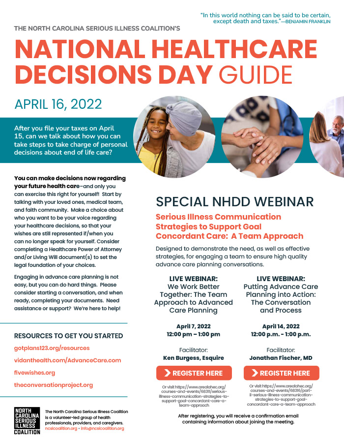 National Healthcare Decisions Day Guide